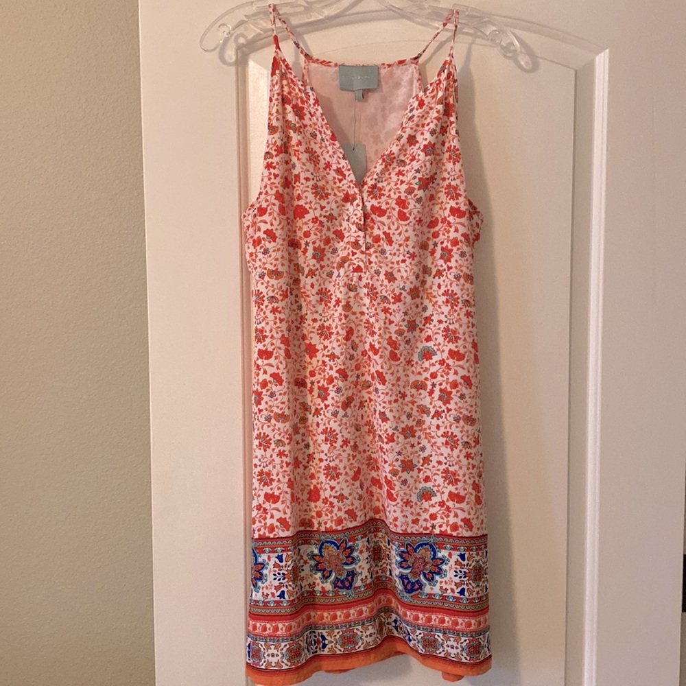 Skies Are Blue floral sleeveless dress